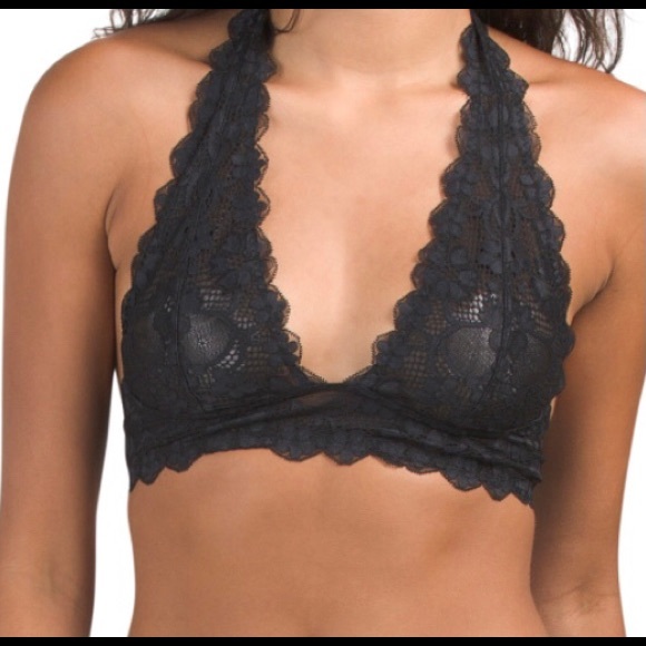 Free People Other - Free People Galloon Lace Halter Bra